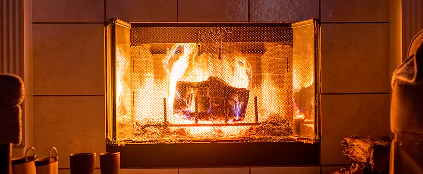 Mendota Hearth Landscape Fireplace Installation in Seven Oaks, South Carolina