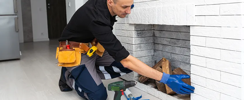 Fireplace Damaged Damper Frame Repair Services in Seven Oaks, South Carolina